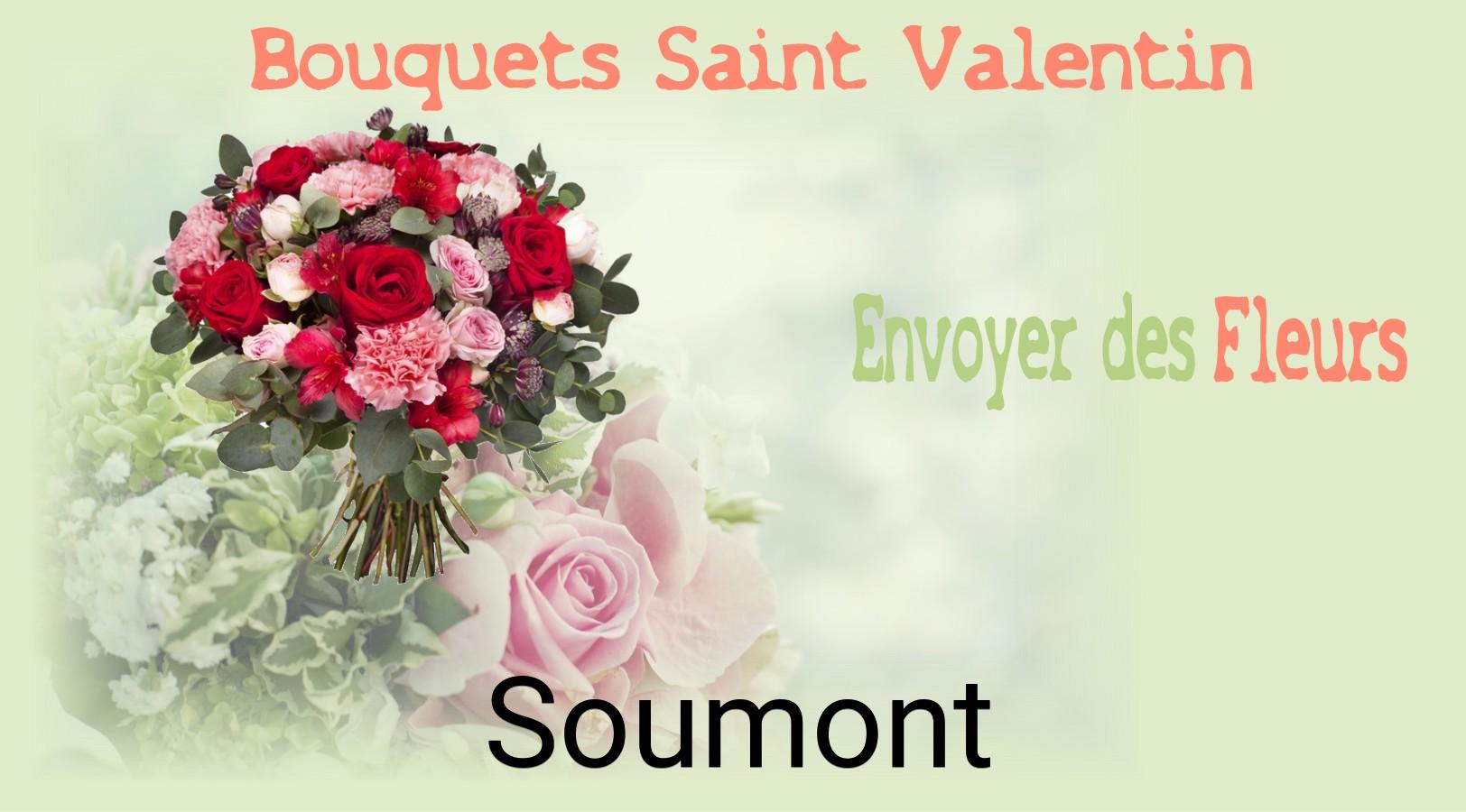 Roses de Saint-Valentin livrées à Soumont